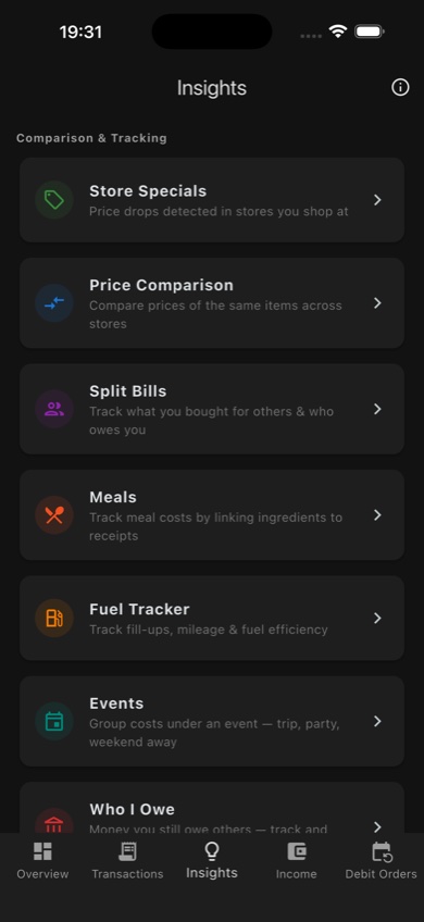 Insights hub