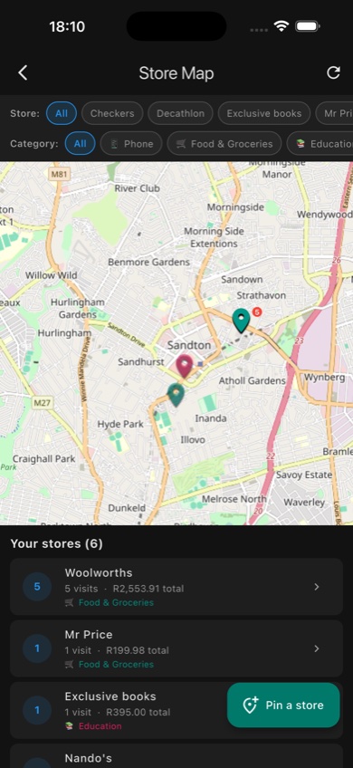 Store map